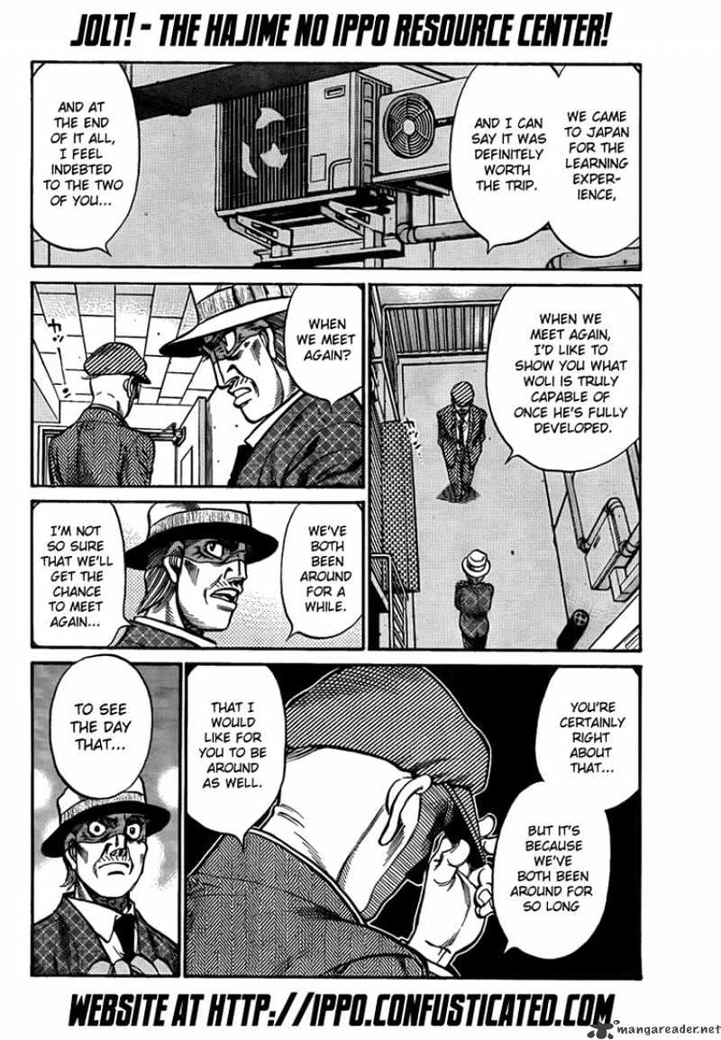 Hajime no Ippo: Fighting Spirit, Chapter 896 image 06